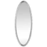 Зеркало овальное H133хL52xP4,5 cm, серебро