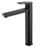 Смеситель для раковины высокий WONZON & WOGHAND FRAME, Черный матовый (WW-88239010-MB)