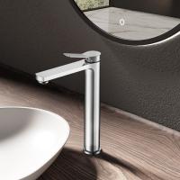 Смеситель для накладной раковины однорычажный цвет хром VBF-4AR02CH VINCEA