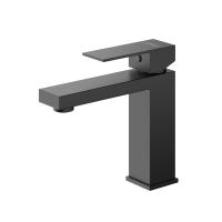 Смеситель для раковины с донным клапаном SLIDER-LS-NOP черный матовый    Cezares