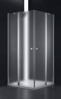 Душевой уголок, квадратный.  ELENA-W-AH-2-100/90-P-Cr-L 1000x900x1950 Cezares