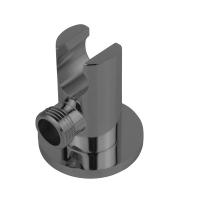 Держатель ручного душа с подводом воды VSC-42GM цвет вороненая сталь Vincea