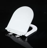 Сиденье для унитаза с микролифтом из дюропласта, быстросьемное с металлическим креплением AM011SC