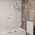 Шторка на ванну RGW SC-46 100*150 06114610-11 профиль Хром стекло Прозрачное 8 мм RGW