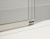 Шторка на ванну, распашная/раздвижная   VSB-1E100CGB 1000х1450 цвет черный стекло тонированное Vincea