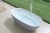 Акриловая ванна ART&MAX AM-527-1800-835 отдельностоящая со сливом-переливом (донный клапан полуавтомат, сифон, гидрозатвор в комплекте) ART&MAX