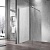 Душевые перегородки Walk-In    VSW-1H700CLGM 700х2000 цвет вороненая сталь стекло прозрачное Vincea
