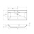 Раковина из искусственного мрамора BB900/450-LV-MR-AST BelBagno